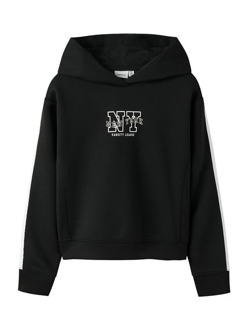 NAME IT Sweatshirt 'NKFNapes'  sort / hvid