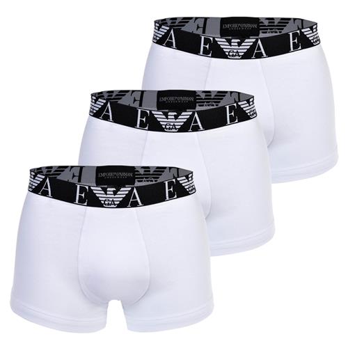 Emporio Armani Boksershorts  sort / hvid