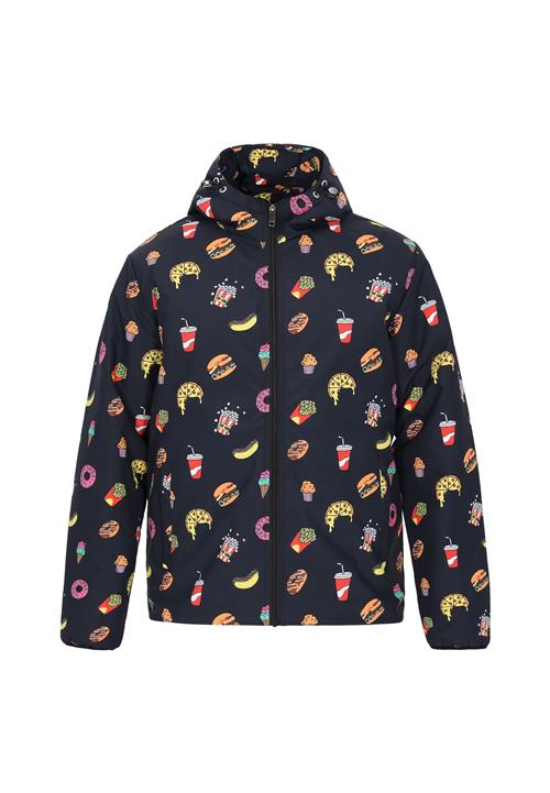 MO Overgangsjakke  gul / pink / sort