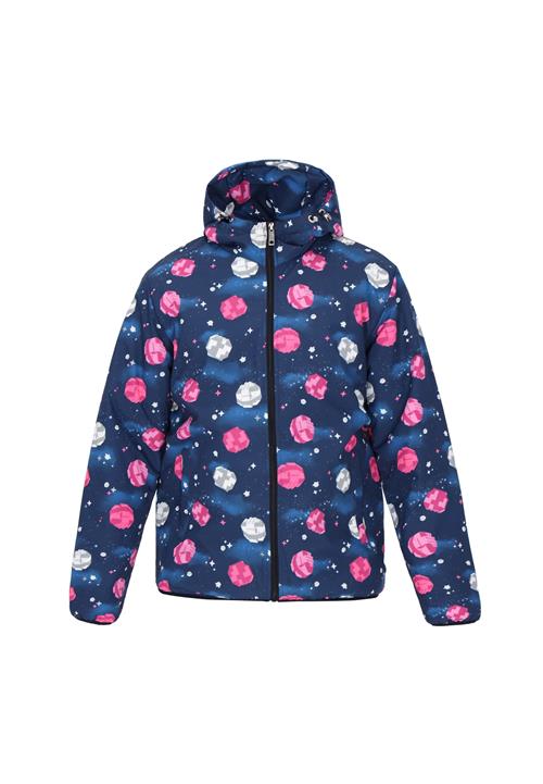 MO Overgangsjakke  marin / pink / hvid