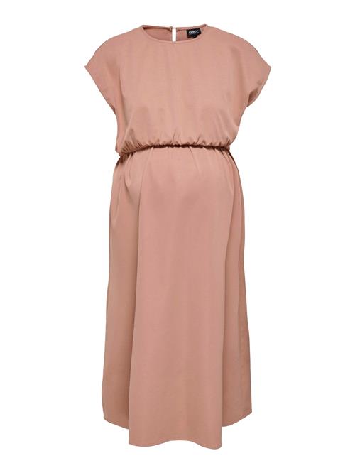 Only Maternity Kjole  lysebrun