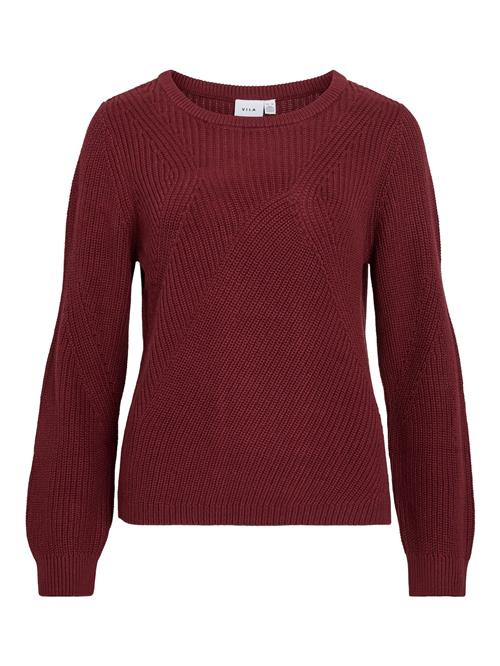 VILA Pullover 'VIChing'  merlot
