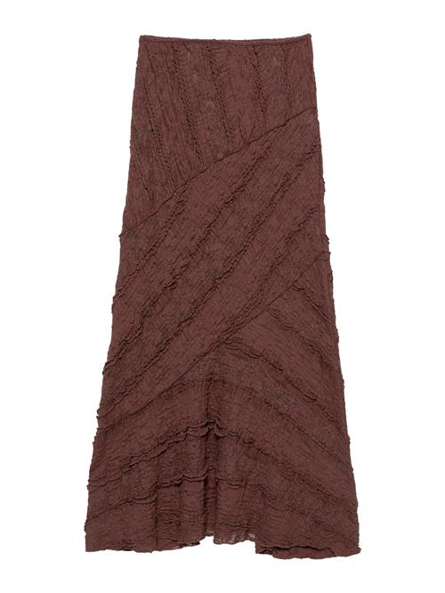 Pull&Bear Nederdel  kastaniebrun