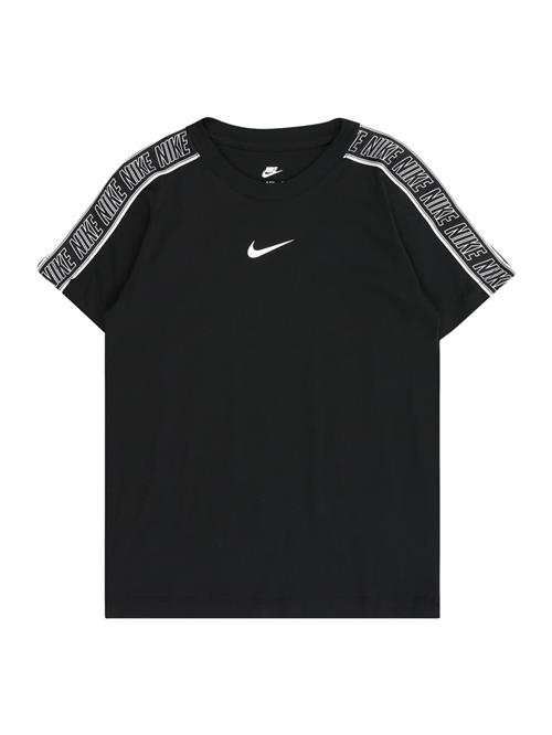 Nike Sportswear Shirts 'CLUB+POLY 2'  sort / hvid