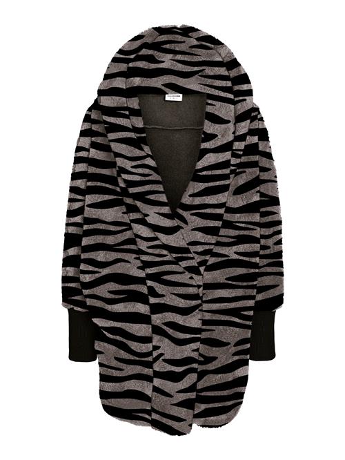 Noisy may Overgangsfrakke 'NMCUDDLE'  mørkegrå / sort