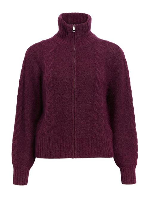 OBJECT Cardigan 'OBJNETE'  aubergine