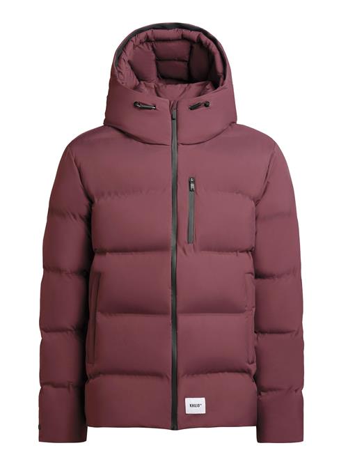 khujo Vinterjakke 'Silas3'  mørkerød