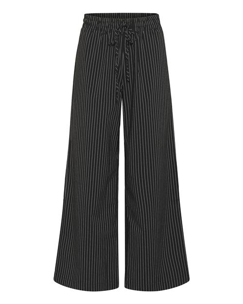 Kaffe Bukser 'Eliana'  sort / hvid