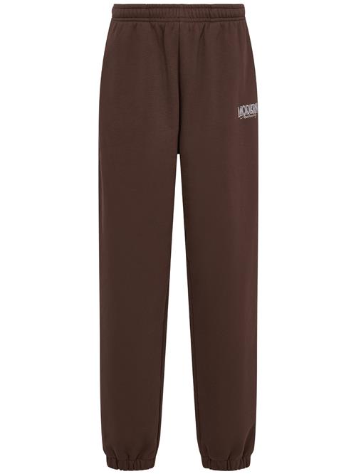 LeGer by Lena Gercke Bukser 'Maxime'  brun / sølv / hvid