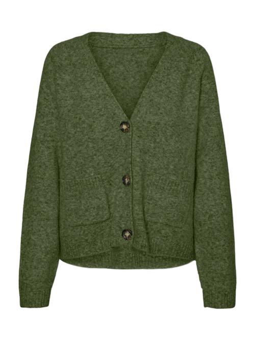VERO MODA Cardigan 'VMBOOM'  mørkegrøn