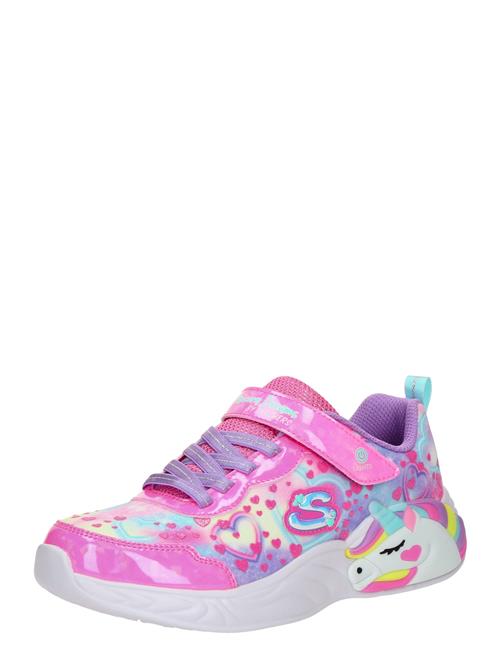 SKECHERS Sneakers 'UNICORN DREAMS'  aqua / gul / lavendel / pink