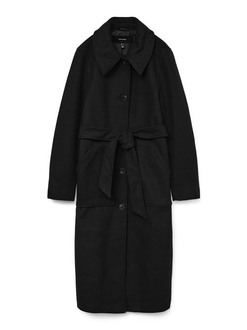 VERO MODA Overgangsfrakke 'VMFORTUNEPARIS'  sort