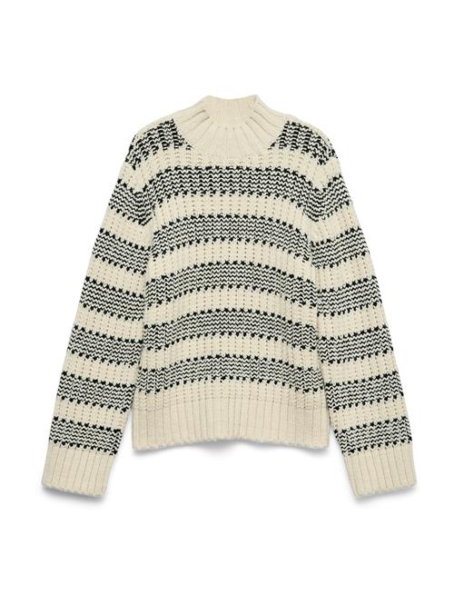 VERO MODA Pullover 'VMSKYE'  creme / sort