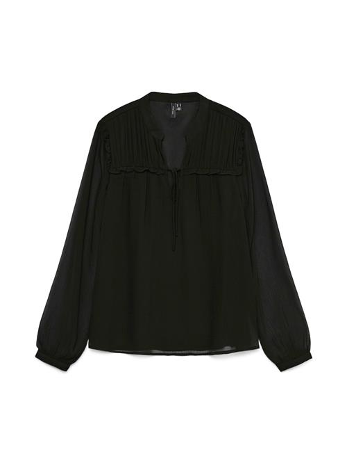 VERO MODA Bluse 'VMLINEA'  sort