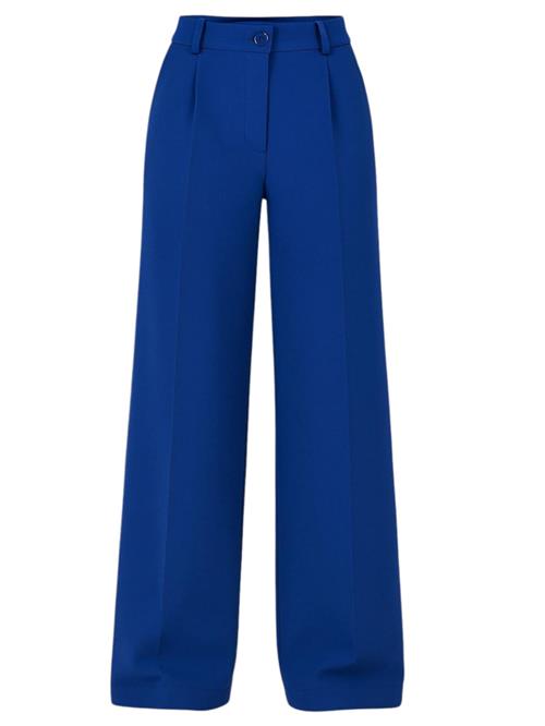 fashionshowcase Bukser med lægfolder 'Seyra'  blå