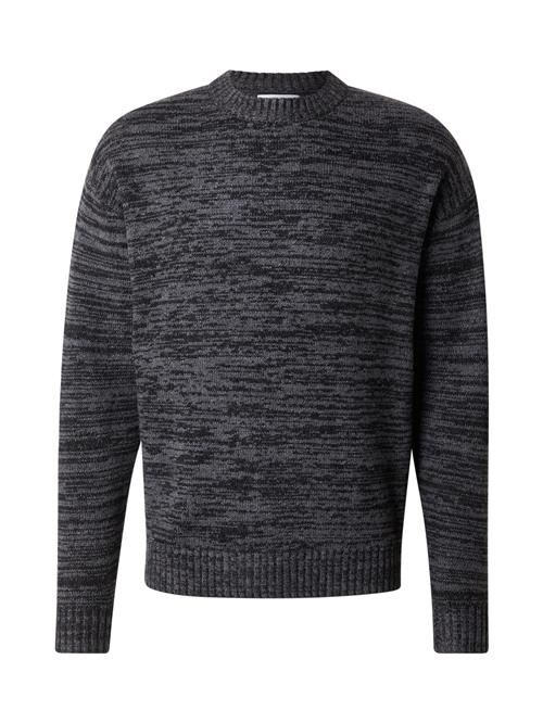 JACK & JONES Pullover 'JJSoho Ollie'  grå / sort