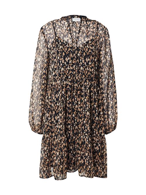 VILA Blusekjole 'VIFALIA'  brun / cappuccino / sort