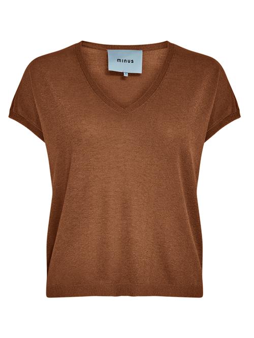 minus Pullover 'Carlina'  brun