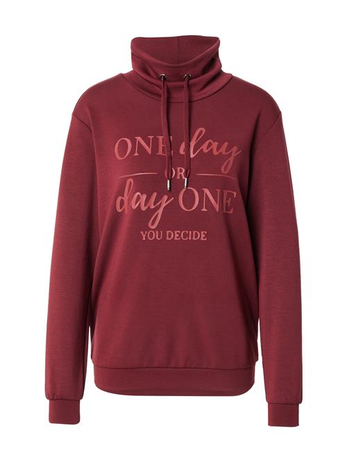 Soyaconcept Sweatshirt 'BANU 256'  pastelrød / mørkerød
