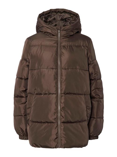 PIECES Vinterjakke 'PCMaddie'  mørkebrun