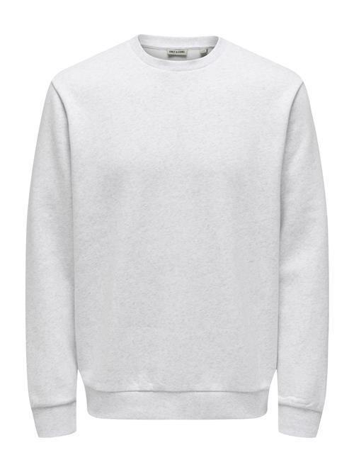 Only & Sons Sweatshirt 'ONSCERES'  lysegrå