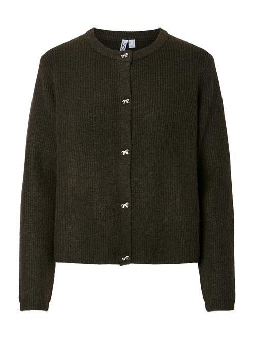 PIECES Cardigan 'SILLY'  mørkebrun