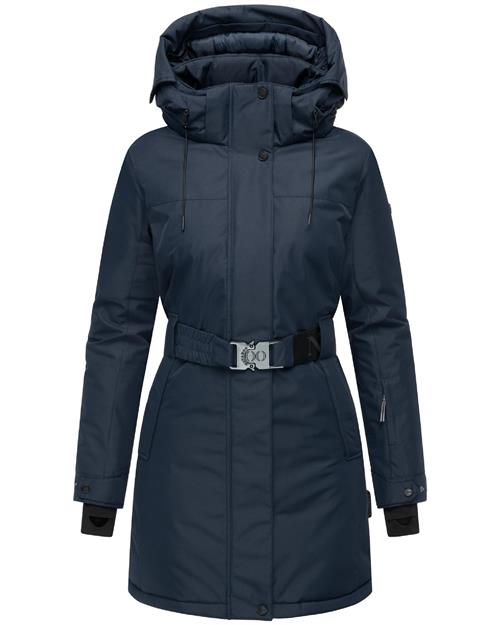 NAVAHOO Vinterfrakke 'Frostkuss 14 '  navy