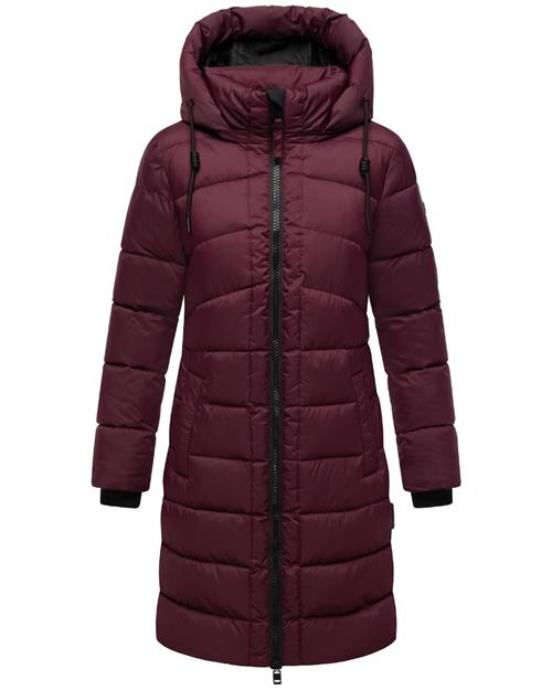 MARIKOO Vinterfrakke 'Kaltnäschen 16'  vinrød
