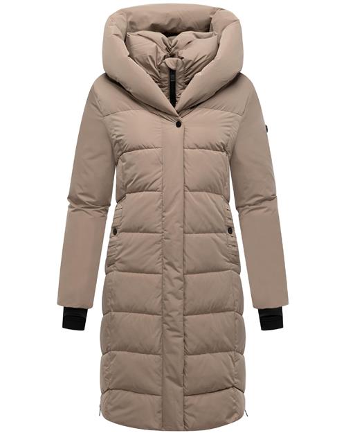 NAVAHOO Vinterfrakke 'Laubzauber 14'  cappuccino