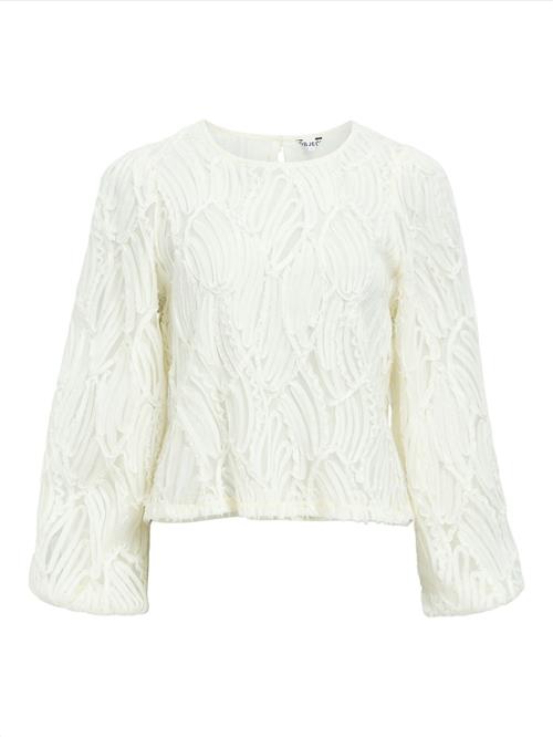 OBJECT Bluse 'OBJLucie'  creme