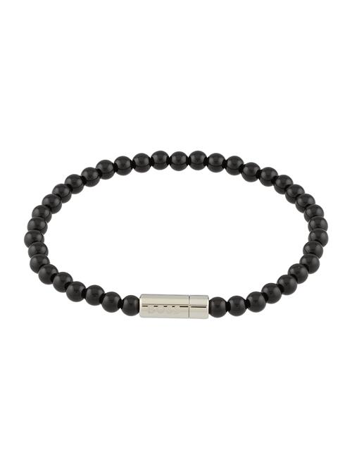 BOSS Armbånd  sort / sølv