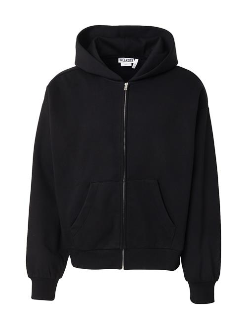 WEEKDAY Sweatjakke  sort