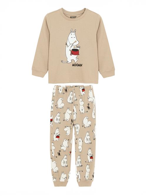 Cool Club Nattøj  beige / rød / sort / hvid