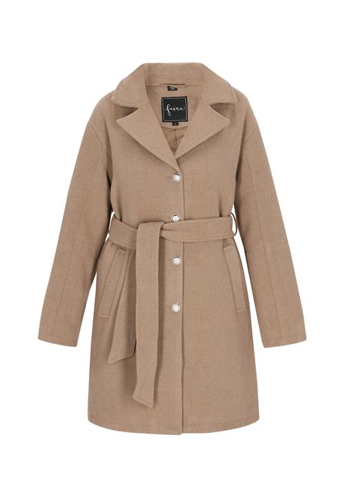 faina Overgangsfrakke  lysebrun