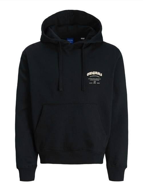 JACK & JONES Sweatshirt 'JORMEADOWS'  sort / hvid