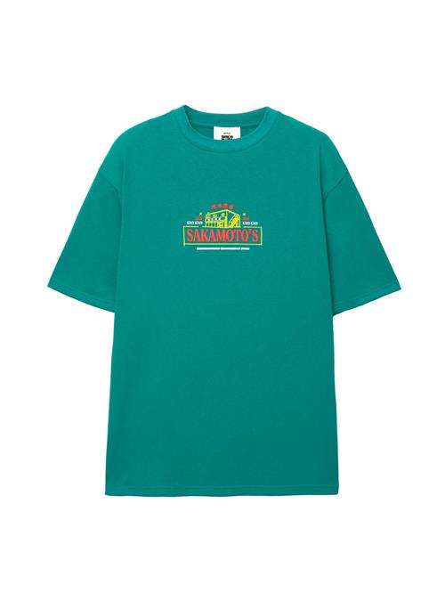 Pull&Bear Bluser & t-shirts  gul / smaragd / rød / hvid