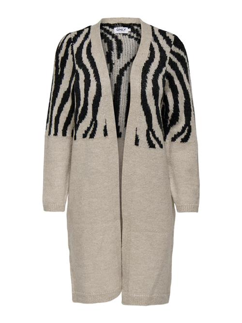 ONLY Cardigan 'ONLJADE'  greige / sort