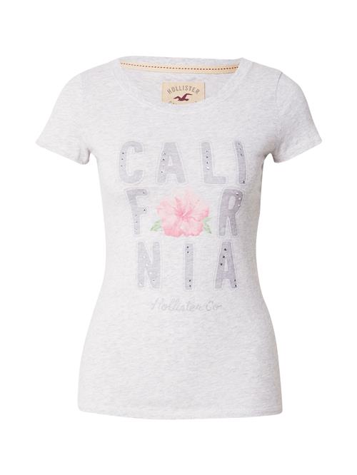 HOLLISTER Shirts  lysegrå / lysegrøn / lilla / lyserød