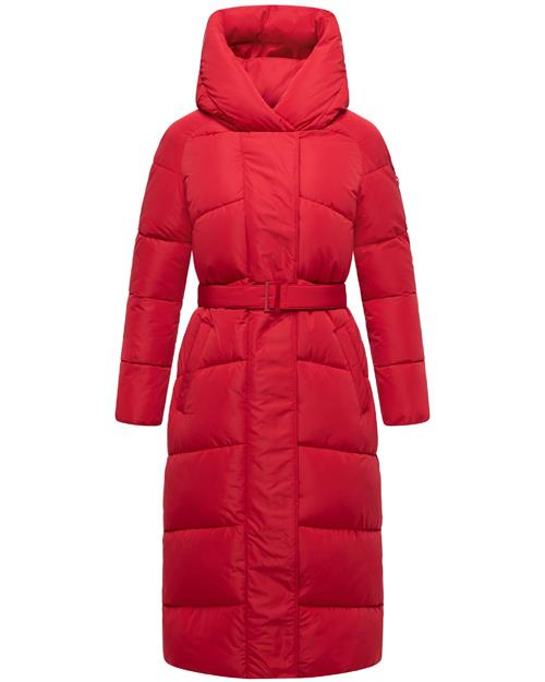 NAVAHOO Vinterfrakke 'Eisblick 14'  rød