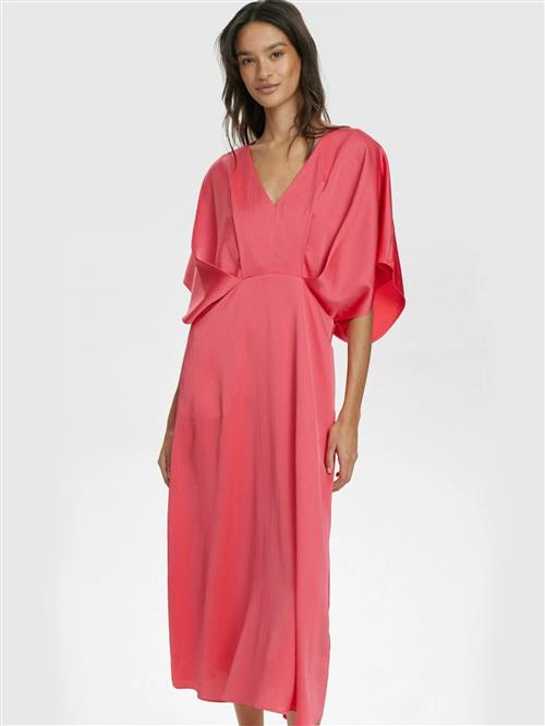 NÜMPH Kjole 'NUIVORY'  rød