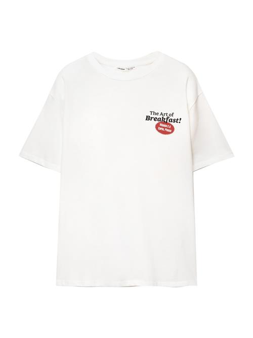 Pull&Bear Shirts  orange / rød / sort / hvid