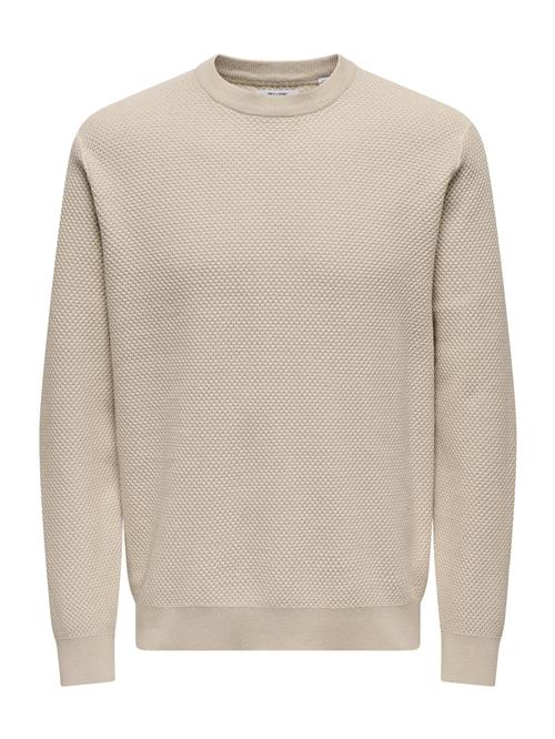 Only & Sons Pullover 'ONSMORGAN'  sølvgrå