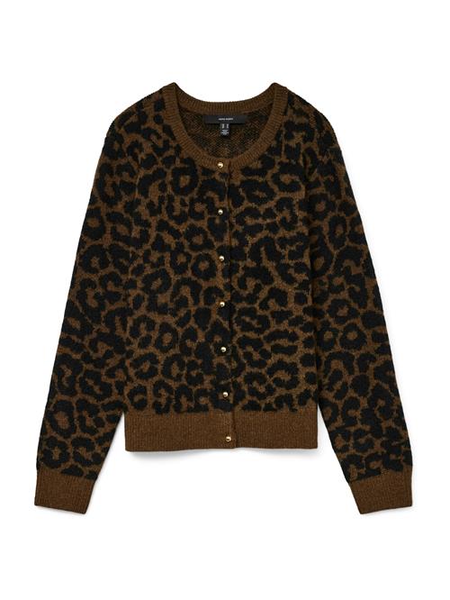 VERO MODA Cardigan 'VMNEWKAI'  brun / sort