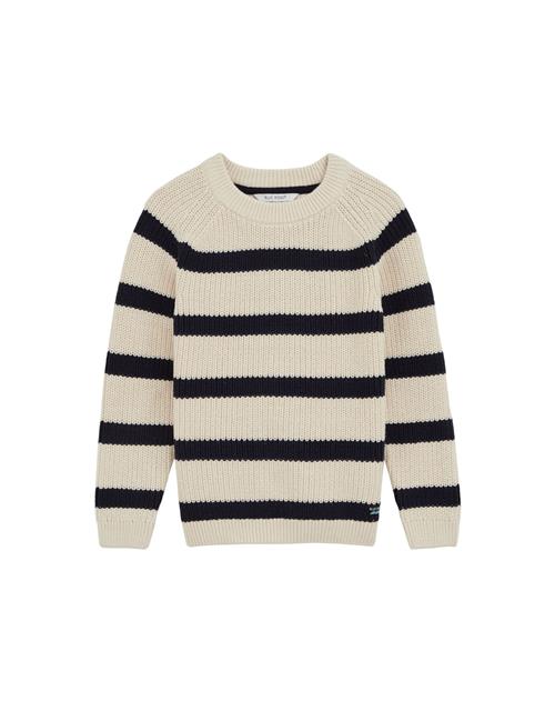 WE Fashion Pullover  sort / naturhvid