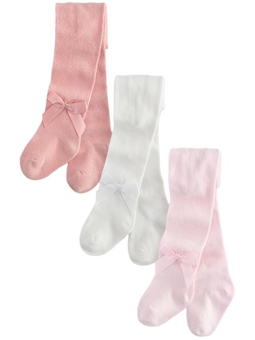 Next Strømpebukser  fersken / pink / hvid