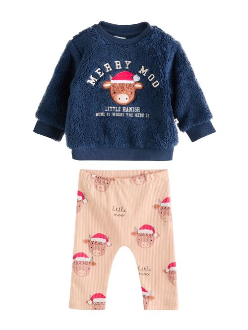 Next Sæt  beige / navy / rød