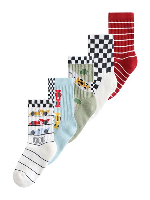 Next Sokker  lyseblå / lysegrøn / rød / hvid