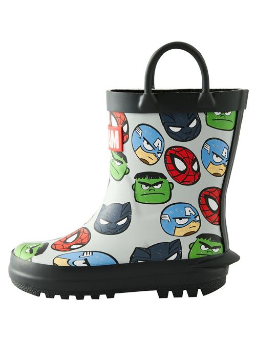 Next Gummistøvler  azur / lysegrå / grøn / rød