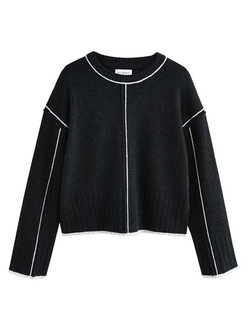 Next Pullover 'N.Premium'  antracit / hvid