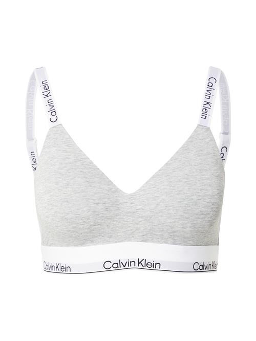 Calvin Klein Underwear BH  lysegrå / sort / hvid